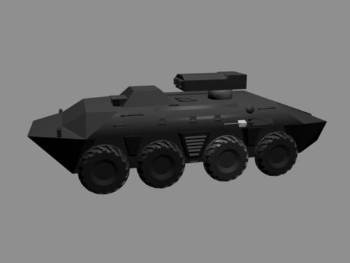 8 Wheel Military Personnel Transport preview image